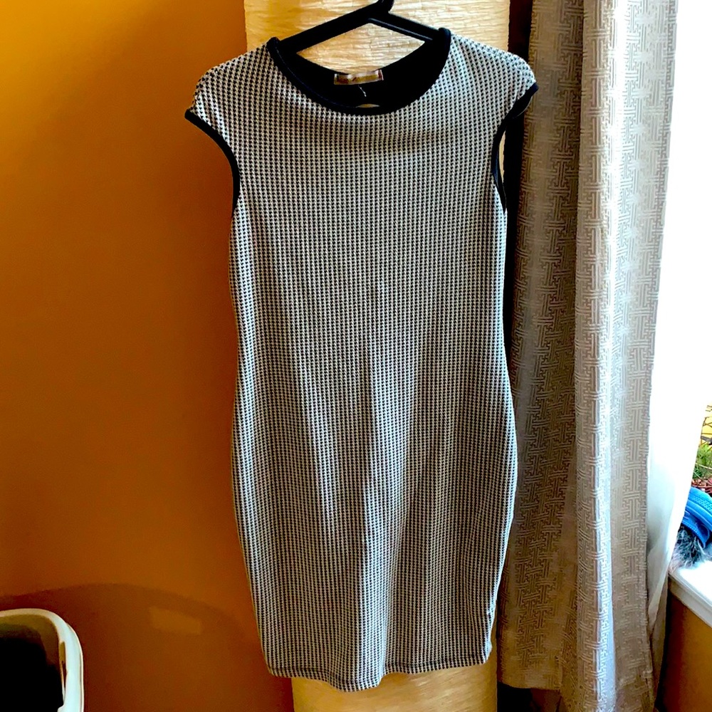 Black and white dress